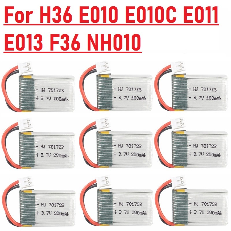 Eachine Drone E010 - 1-20 Stück 3,7 V 200 mAh