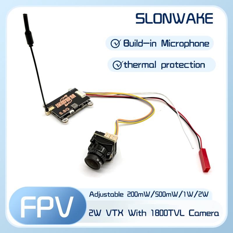 SLONWAKE 5.8G 56CH 2W Sender V – Fpv Drone Vtx Bewertung und Preis